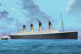 Trumpeter 03719 R.M.S. Titanic z świetleniem LED - 1:200