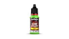 Vallejo 72104 Game Color Fluo 18 ml. Fluorescent Green