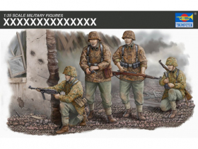 Trumpeter 00405 Figurki - Waffen SS Assault Team - 1:35
