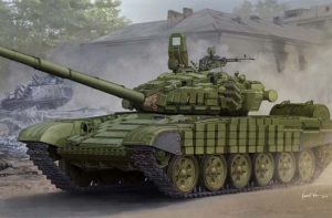 TRUMPETER 05599 Rosyjski czołg T-72B/B1 (kontakt-1 reactive armor) - 1:35