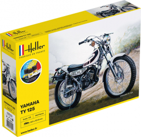 Heller 56902 Starter Set - Yamaha TY 125 - 1:8