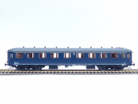Exact-Train EX10029 Wagon pasażerski AB7157 (berlinerblau, szary dach), NS, Ep. III