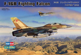 HOBBY BOSS 80273 F-16B Fighting Falcon - 1:72