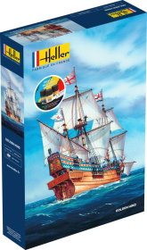 Heller 56829 Starter Set - Żaglowiec Golden Hind - 1:200