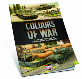 Vallejo 75013 Książka Colours of War - Painting WWII & WWIII miniatures