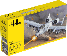 HELLER 79912 Starter Set - A-10 Thunderbolt II - 1:144