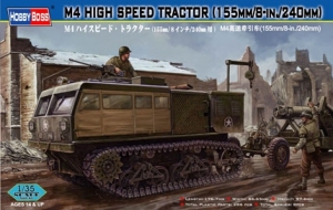 HOBBY BOSS 82408 M4 High Speed Tractor (155mm/8-in./240mm) - 1:35