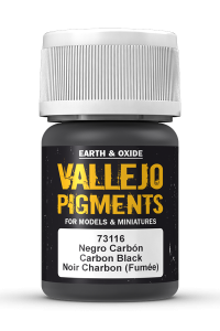 Vallejo 73116 Pigment 73116 Carbon Black (Smoke Black)