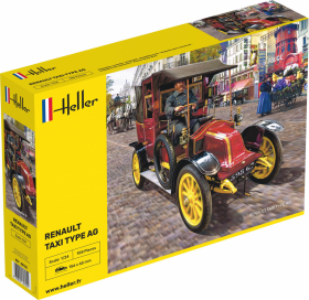 Heller 30705 Renault Taxi Type AG - 1:24