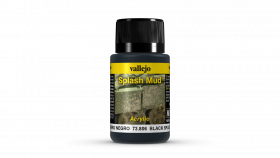 Vallejo 73806 Splash Mud 40 ml. Black Mud