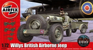 Airfix A02339 Willys Jeep Trailer & Howitzer - 1:72