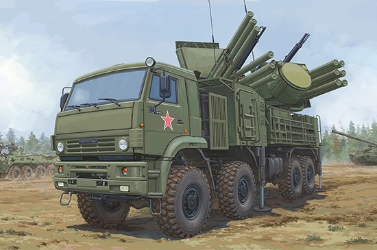 TRUMPETER 01060 Wyrzutnia rakiet V6E4 Pantsir-S1 - 1:35