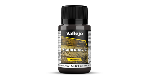 VALLEJO 73808 Weathering Effects 40 ml. Russian Thick Mud