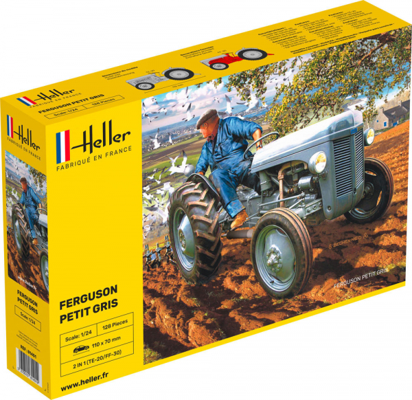 Heller 81401 Traktor Ferguson TE-20 / FF-30 Petit Gris - 1:24