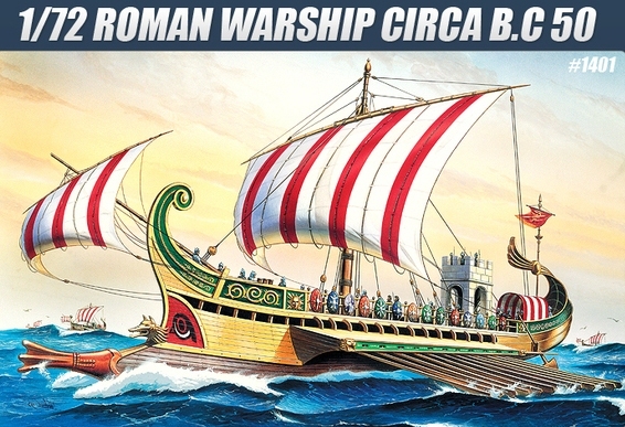ACADEMY 14207 Roman Warship 1:72