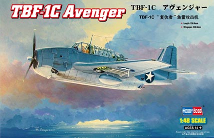 HOBBY BOSS 80314 TBF-1C Avenger - 1:48