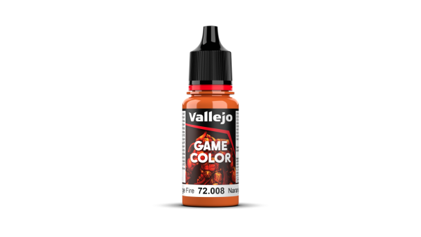 Vallejo 72008 Game Color 18 ml. Orange Fire
