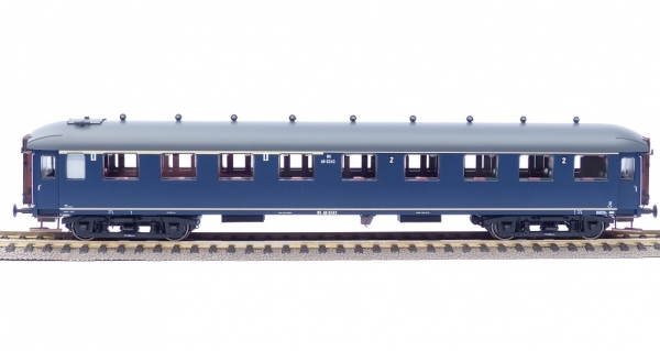 Exact-Train EX10005 Wagon pasażerski AB6243 (berlinerblau, szary dach), NS, Ep. III