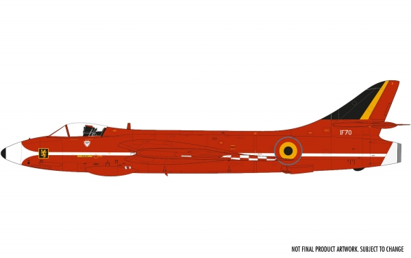 Airfix A09189 Hawker Hunter F.4/F.5/J.34 - 1:48