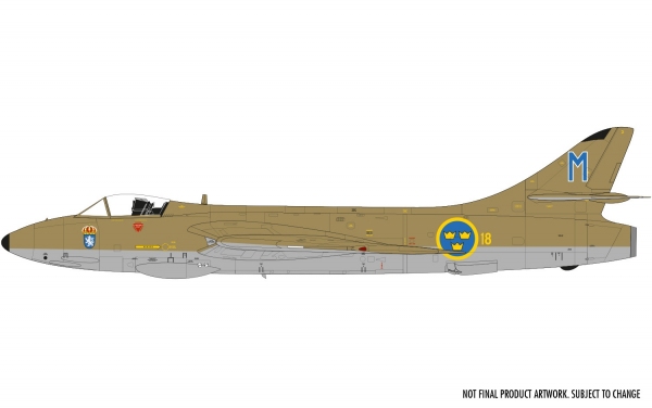 AIRFIX 09189 Hawker Hunter F.4/F.5/J.34 - 1:48