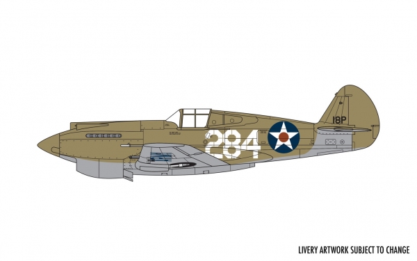 AIRFIX 01003B Curtiss P-40B Warhawk - 1:72
