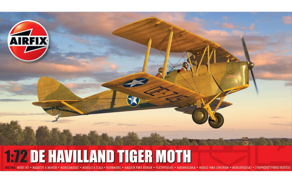 AIRFIX A02106A de Havilland Tiger Moth - 1:72