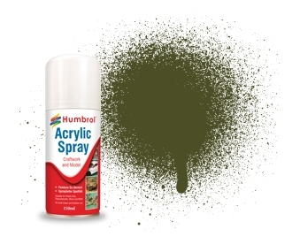 HUMBROL AD6155 Spray akrylowy 150 ml 155 Olive Drab Matt