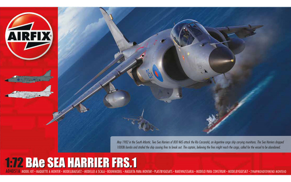 AIRFIX 04051A Bae Sea Harrier FRS1 - 1:72