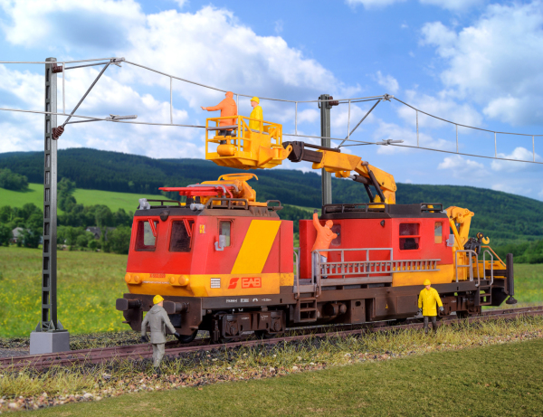 KIBRI 16080 H0 Pociąg pogotowia sieciowego P&T MTW 100.083/1