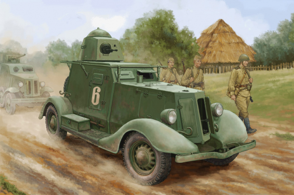 HOBBY BOSS 83882 Soviet BA-20 Armored Car Mod.1937 - 1:35