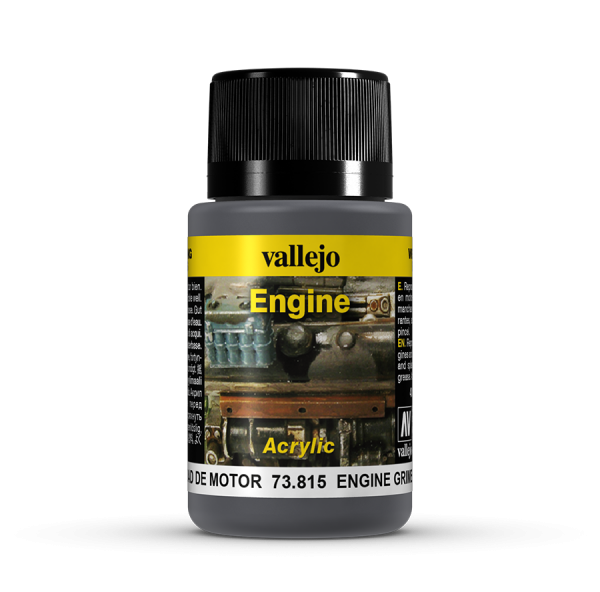 Vallejo 73815 Engine Effects 40 ml. Engine Grime