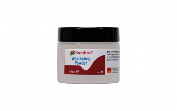 Humbrol AV0012 Pigment Weathering Powder 45 ml White