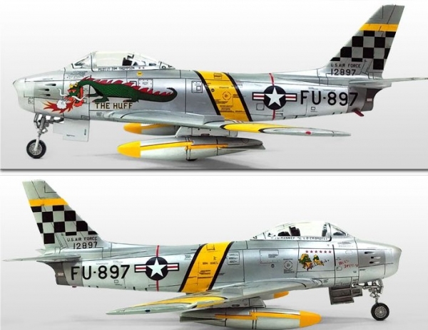 ACADEMY 12546 USAF F-86F Korean War 1:72
