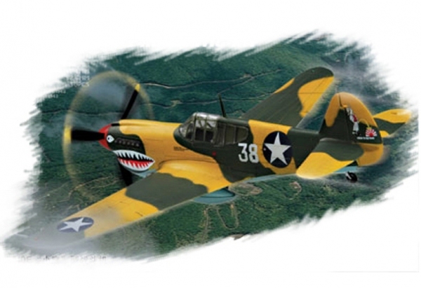 HOBBY BOSS 80250 P-40E Kittyhawk - 1:72
