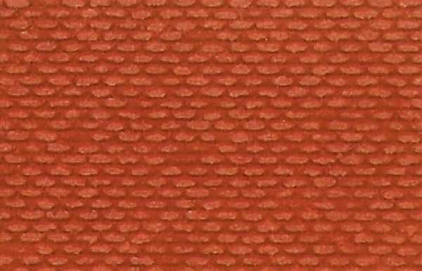 Heki 70122 Mur z czerwonej cegły N/Z 28x14 cm