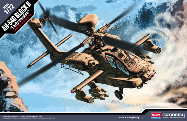 ACADEMY 12514 AH-64D Block II Early Version 1:72