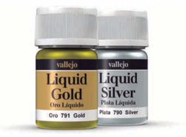 Vallejo 70796 Liquid Gold 70796 217 White Gold