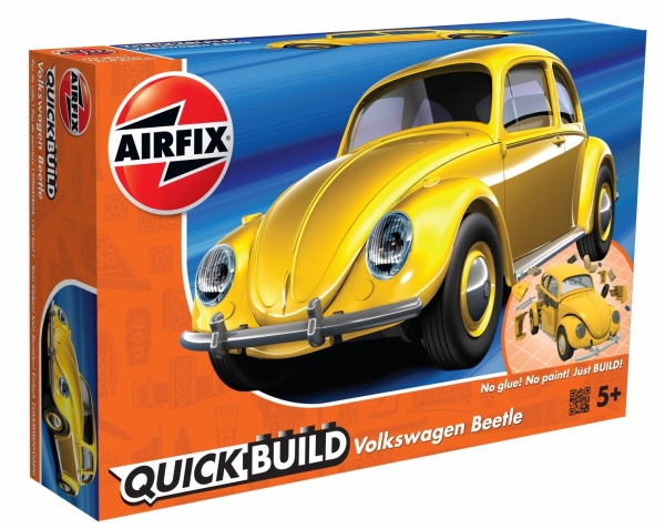 Airfix J6023 Quickbuild - VW Beetle Yellow