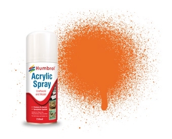 HUMBROL AD6018 Spray akrylowy 150 ml 018 Orange
