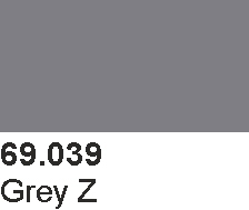 Vallejo 69039 Mecha Color 69039 Grey Z
