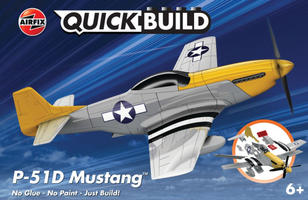 AIRFIX J6016 Quickbuild - Mustang P-51D