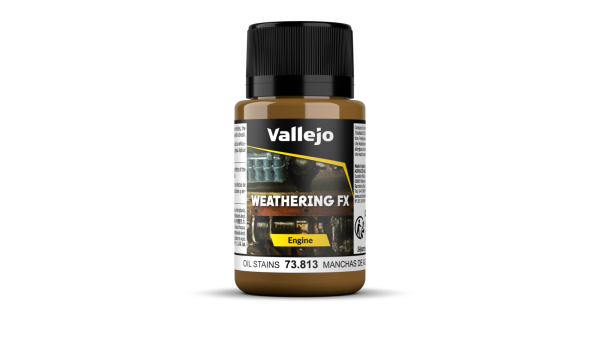 VALLEJO 73813 Weathering Effects 40 ml. Oil Stains