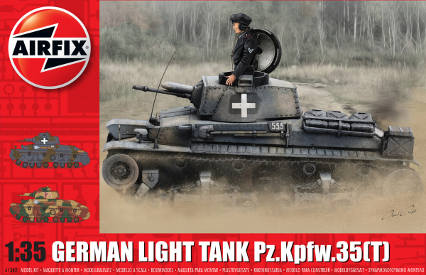 AIRFIX 1362 German Light Tank Pz.Kpfw 35(t) - 1:35