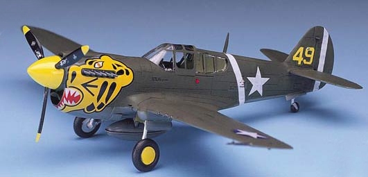 Academy 12468 P-40E Warhawk - 1:72