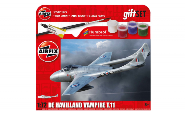 AIRFIX 55204A Hanging Gift Set de Havilland Vampire T.11 - 1:72