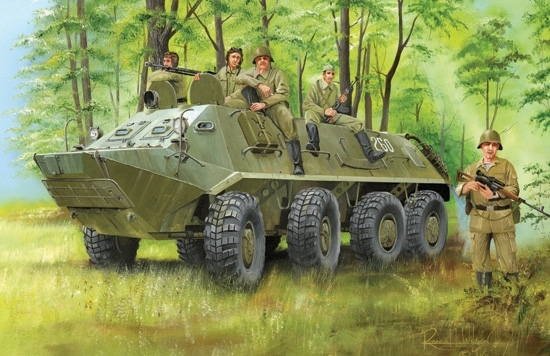 TRUMPETER 01543 Transporter opancerzony BTR-60PA - 1:35