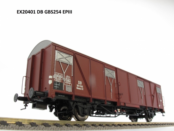 Exact-Train EX20401 Wagon towarowy kryty Glmms 61, DB, Ep. III
