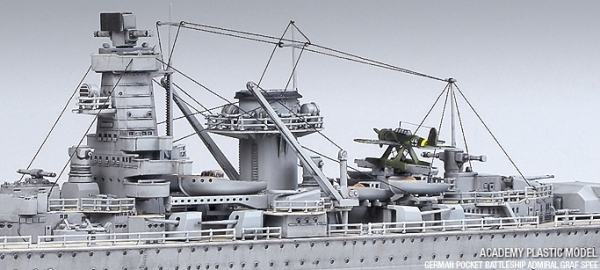 ACADEMY 14103 Admiral Graf Spee 1:350