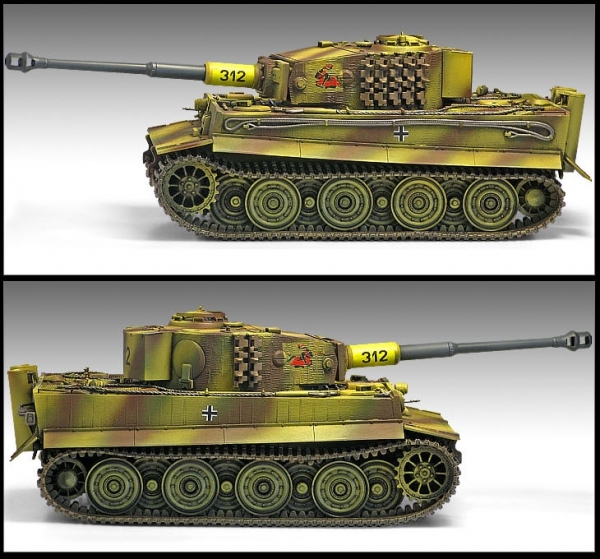 Academy 13314 Tiger 1 (ver. Late) - 1:35