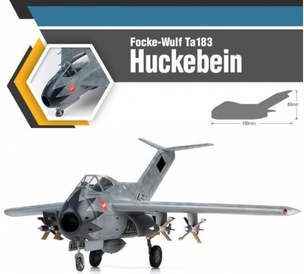 ACADEMY 12327 Focke-Wulf TA183 Huckebein 1:48